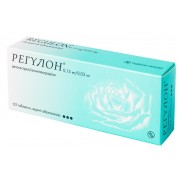 Regulon 63 tablets 0,15mg Desogestrel + 0,03mg Ethinylestradiol Регулон 