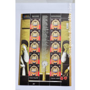 Block of Stamps Heaven hundred Ukraine 2015 Небесная сотня SU7