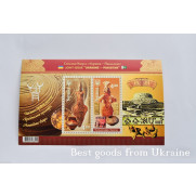 2 Stamps Monuments of ancient cultures Ukraine 2014 Украина SU11