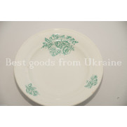 Plate Vintage porcelain USSR СССР Soviet period Budyanskiy factory Budi PD46