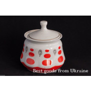 Vintage porcelain Sugar-bowl USSR СССР Soviet period Sumy Factory PD60