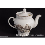 Vintage porcelain Teapot USSR СССР Soviet period BARANOVKA PD61