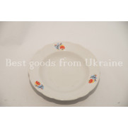 Soup Plate Vintage porcelain USSR СССР Soviet period Korosten' factory PD43