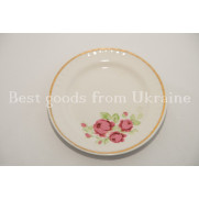 Plate Vintage porcelain USSR СССР Soviet period Prokopyevskiy factory PD49