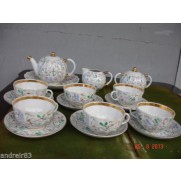 Vintage porcelain Tea set Lomonosov factory LFZ Soviet Russian PD18