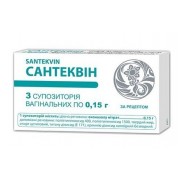 Santekvin 3 vaginal suppositories 150mg Econazole Econasolum Сантеквин 