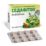 Sedafiton 24 tablets Valerian extract Седафитон Nervous disorders