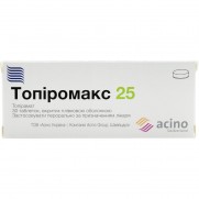 Topiromax 25 tablets 25mg Topiramate Топиромакс Epilepsy