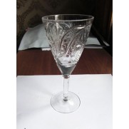 Crystal wineglass Vitage Ukrainian Soviet PD152