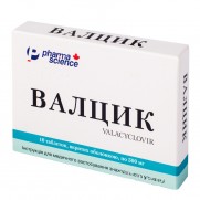 Valcik 10 tablets 500 mg VALACICLOVIRUM Валцик