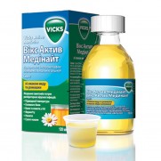 Vicks Active Medinite syrup 120ml Paracetamol Викс Актив Мединайт ARVI