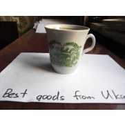 Vintage Cup Poltava Ukrainian porcelain soviet USSR CCCP CUP PD180