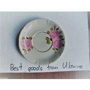 Vintage Saucer porcelain Ukrainian soviet USSR CCCR KREMGES PD172