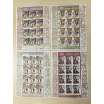 Block of Stamps Crimean Tatars 2015 Native people 4 Blocks Post Ukraine SU27