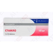 Stamlo M 30 tablets 5mg & 10mg Amlodipine Стамло Dr. Reddy`s