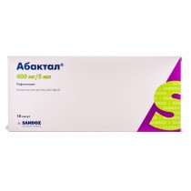 Abaktal Abactal 10 ampoules 5ml 400mg Pefloxacin Anti Infections Абактал 