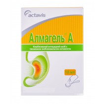 Almagel A oral suspension 20 packs 10ml Heartburn Алмагель А