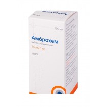 Ambrohem syrup 100ml 15mg/5ml Ambroxol Cough treatment Амброхем 