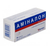 Aminalon 50 tablets & capsules 250mg Gammalone Аминалон CNS disease