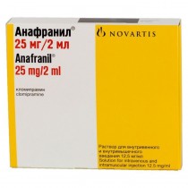 Anafranil injection solution 10ampl 2ml Clomipramine Depression Анафранил