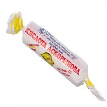 Ascorbic acid with Sugar 10 tablets 0,025g Vitamin C Lemon Аскорбиновая кислота