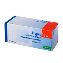 Atoris 90 tablets 10mg & 20mg &30mg & 40mg Atorvastatin ATORVASTATINUM Аторис 