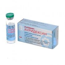 Auridexan ear drops 5ml 0,05% Decametoxin Ауридексан Otitis