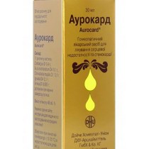 Aurocard oral solution 30ml bottle Аурокард Heart failure treatment 