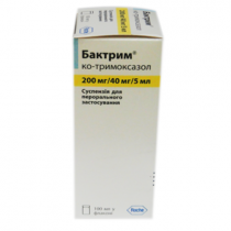 BACTRIM oral suspention 100 ml COMB DRUG Бактрим 