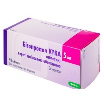 Bisoprolol KRKA 90 tablets 5mg & 10mg BISOPROLOLUM Бисопролол КРКА