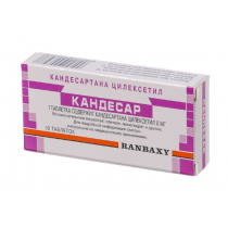 Candesar 10 tablets 8mg Candesartan cilexetil Кандесар 