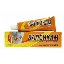 CAPSICAM ointment 30g tube COMB DRUG Капсикам мазь 
