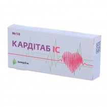 Carditab IC 10 tablets Neuroses Insomnia Кардитаб ІС