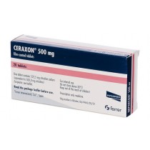 Ceraxon 20 tablets 500mg Citicoline Цераксон Cerebrovascular diseases