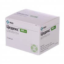 Cedax 5 capsules 400 mg CEFTIBUTENUM Цедекс 