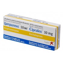 Cipralex 28 tavlets 10mg Escitalopram Ципралекс Depression