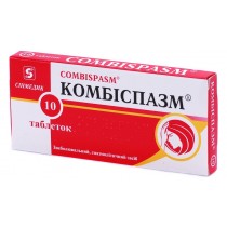 Combispasm 10 tablets Paracetamol Комбиспазм Pain Relief
