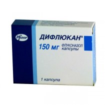 Diflucan 1 capsule 150 mg FLUCONAZOLUM Дифлюкан