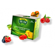 Docrot Mom Fruit & Berries 20 lozenges Cough treatment Доктор Мом