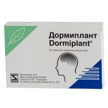 Dormiplant 25 tablets Extract of valerian Sleep disorder Дормиплант 
