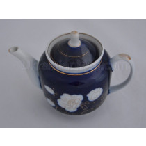 Ukrainian vintage TEAPOT soviet USSR CCCP porcelain Cobalt Druzhkovka PD4