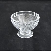 Crystal Sauce boat Vintage Russian USSR soviet CCCP хрусталь Mini 2-P