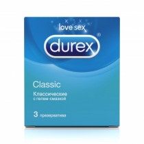 Durex Classic Condoms 3 condoms / 12 condoms Презервативы Durex