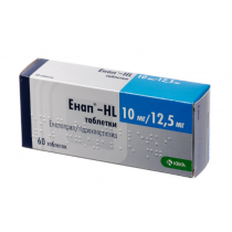ENAP HL 60 tabl 10mg/12,5mg Enalapril Maleate ENALAPRILUM Энап HL