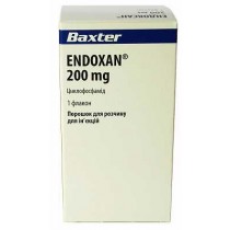 Endoxane injection powder 10 vials 200 mg cyclophosphamide breast cancer Эндоксан 