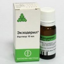 Exoderil Solution 1% Mycotic Fungal Infection Skin Moniliasis Scaly Skin 10 ml