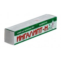 Inhalipt Ingalipt N spray for inhalation 30g Sulfanilamid Tonsillitis Ингалипт Н