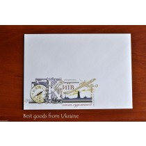 KYIV BY ARTIST'S EYES Envelope Ukraine premier jour FDC 2005