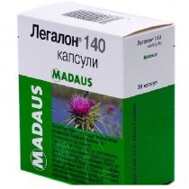 Legalon 30 capsules 140mg Liver diseases Легалон 