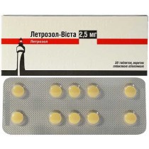 Letrozol Vista 30 tablets or 100 tablets 2.5mg letrozole Breast cancer Летрозол Виста